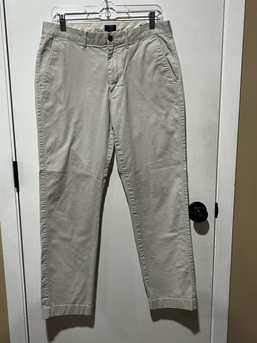 J. Crew Men’s Chino Pants in Light Beige